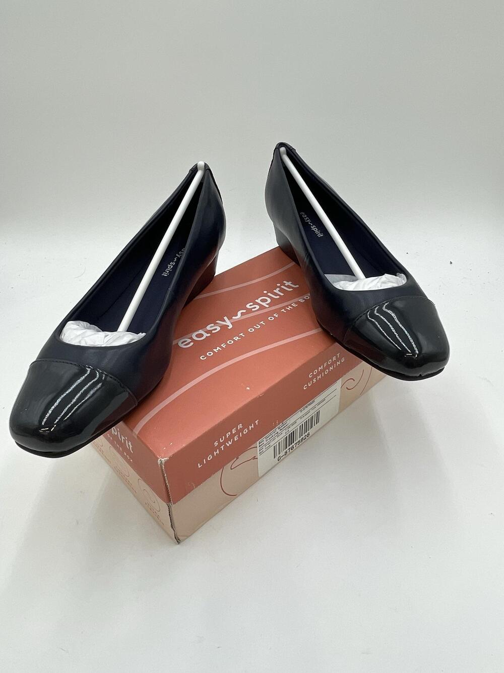 Easy Spirit SE Gracey Shoes Womens Blue Ballet Flats Slip On Comfort Size 8 W